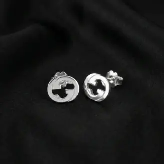 Gucci Interlocking Studs 2 Earrings