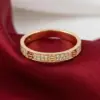 Cartier’s, LOVE Ring, Mini Model, Paved, Gold Filled