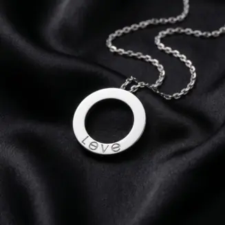 Cartier, LOVE, 3 stones Necklace