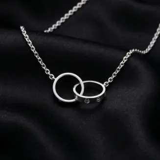 Cartier, LOVE double Necklace