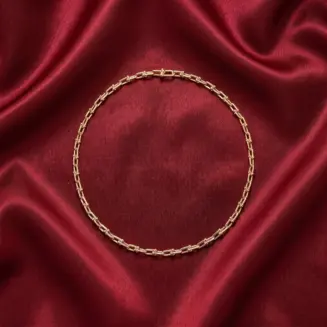 Tiffany HardWear, Small Link Necklace Gold Filled
