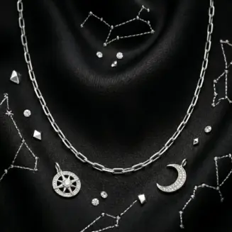 Santos de Cartier necklace, chain, small model