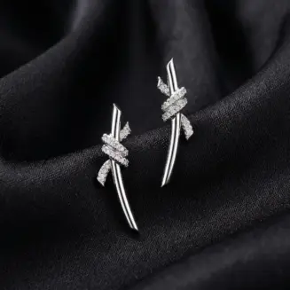Tiffany Knot Earrings